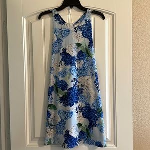 Blue Floral spring/summer dress